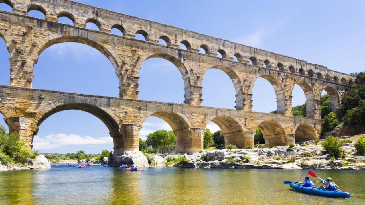 Correspondances La Colette Pont Du Gard Villa Fournes Bagian luar foto